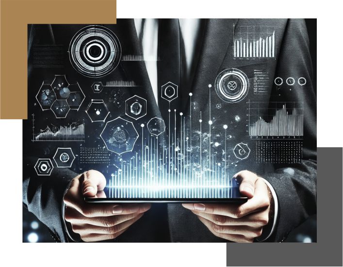 Cityscape and Businessman